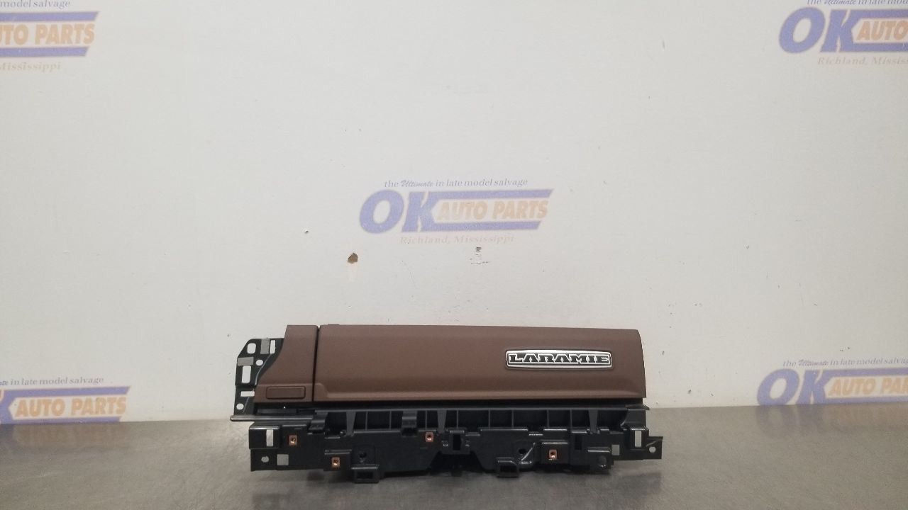 19 DODGE RAM 2500 LARAMIE UPPER GLOVE BOX BROWN