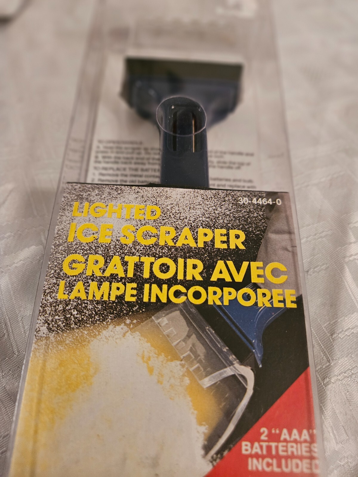 Lighted Ice Scraper sold at Canadian Tire