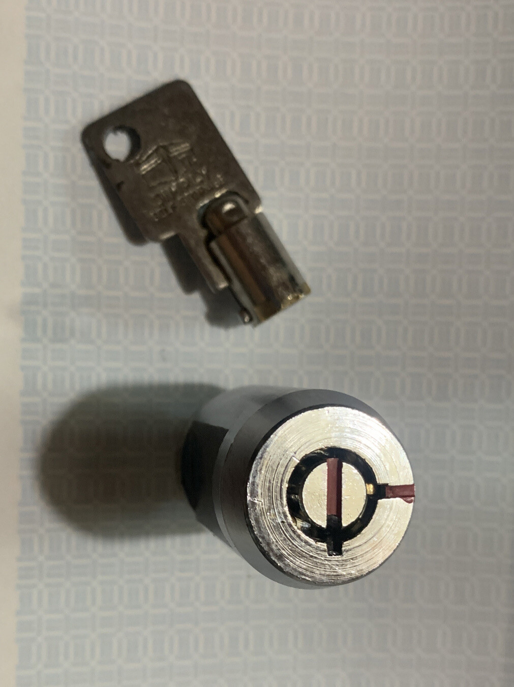 Self Storage Cylinder Lock for Storage Locker - One Cylinder Lock and One Key