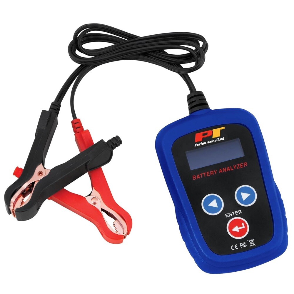 Performance Tool Digital W2999 12V Car Battery Tester, 100-2000 CCA Load Test...