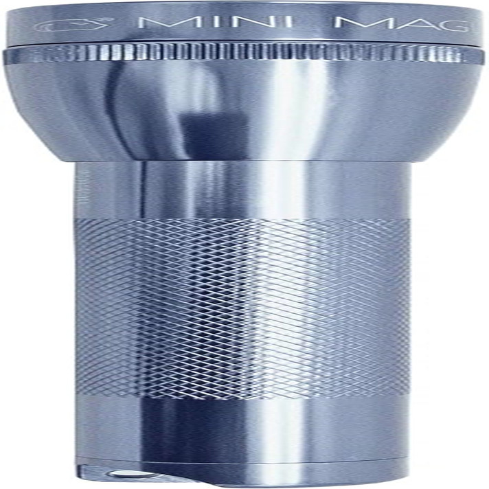 Mini LED 2-Cell AA Flashlight with Holster, Gray