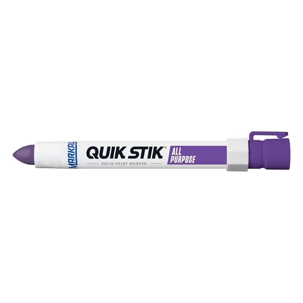 MARKAL 61073 Paint Crayon,11/16 In.,Purple 23YT91