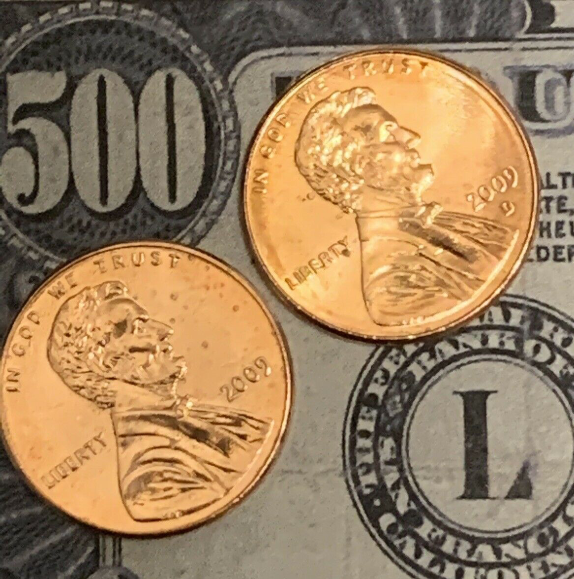 2009 P&D Lincoln Cent - PROFESSIONAL LIFE - LP3 - From Mint Rolls.  Combined Shp