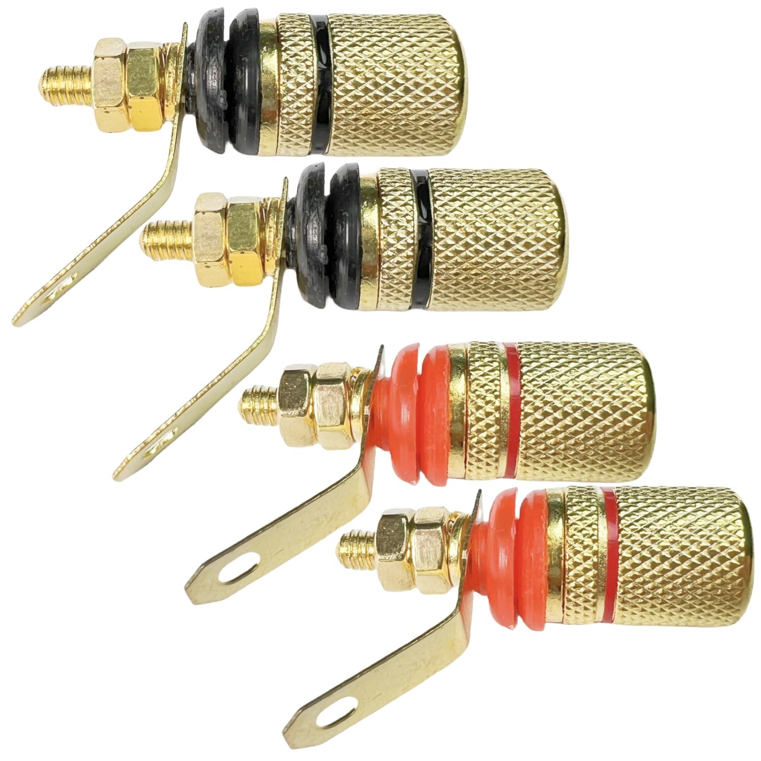 CESS Amplifier Terminal Connector Binding Post #16: Length 36mm/1.4",4-Pack