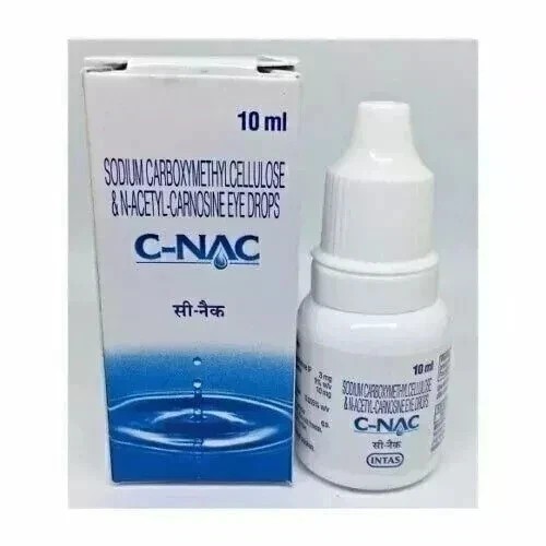 C-NAC Eye Drops Cataract N -Acetylcarnosine - 10ml ( Pack Of 3 )