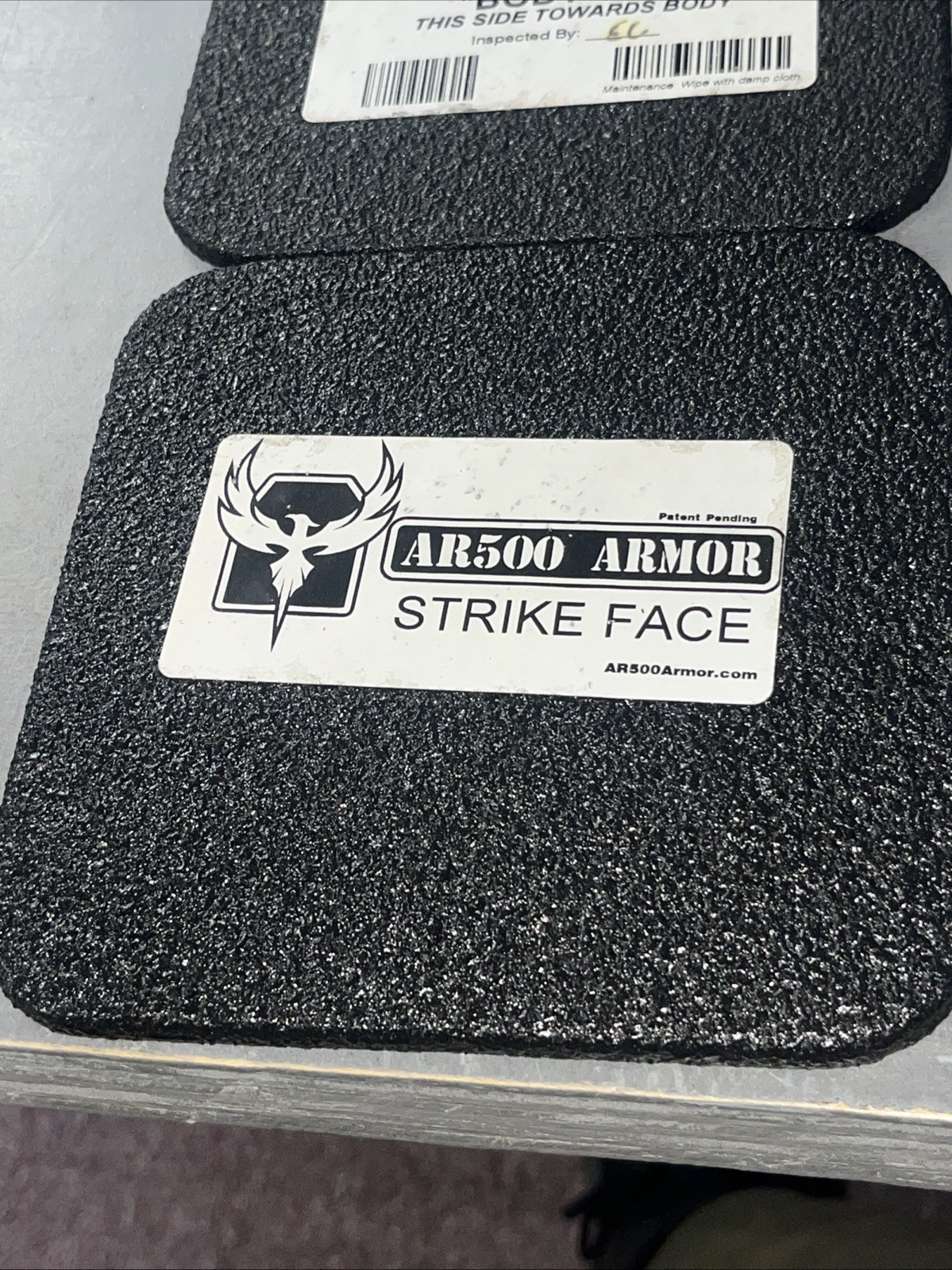 AR500 Armor III Strike Face 6x6 Flat Regular Sides Plates 2016