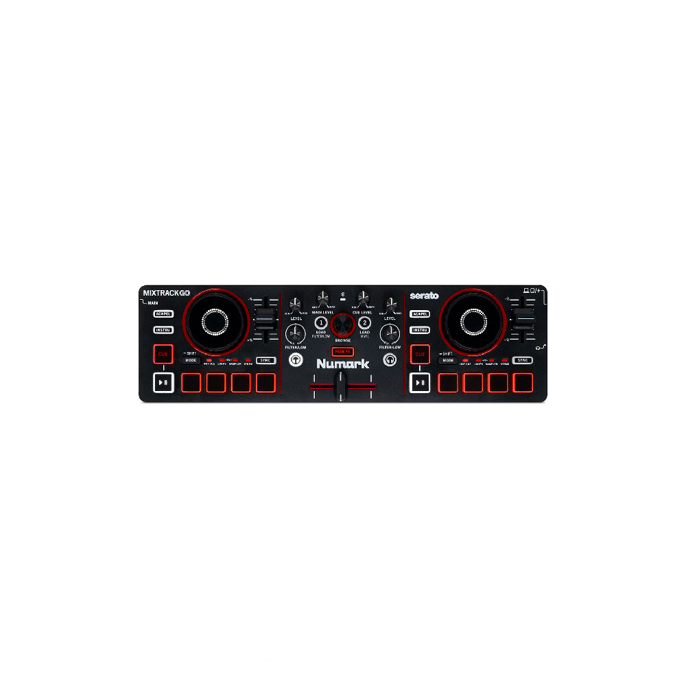 Numark Mixtrack GO ULTRA-PORTABLE 2-DECK DJ CONTROLLER WITH STEMS CONTROL