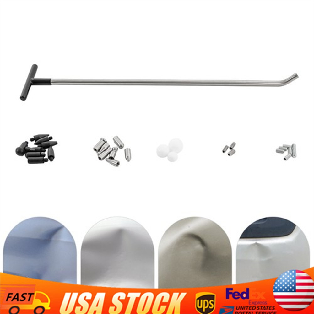 Paintless Dent Removal Tool Kit Dent Repair Set Pdr Tools Rods Car Repairing Kit