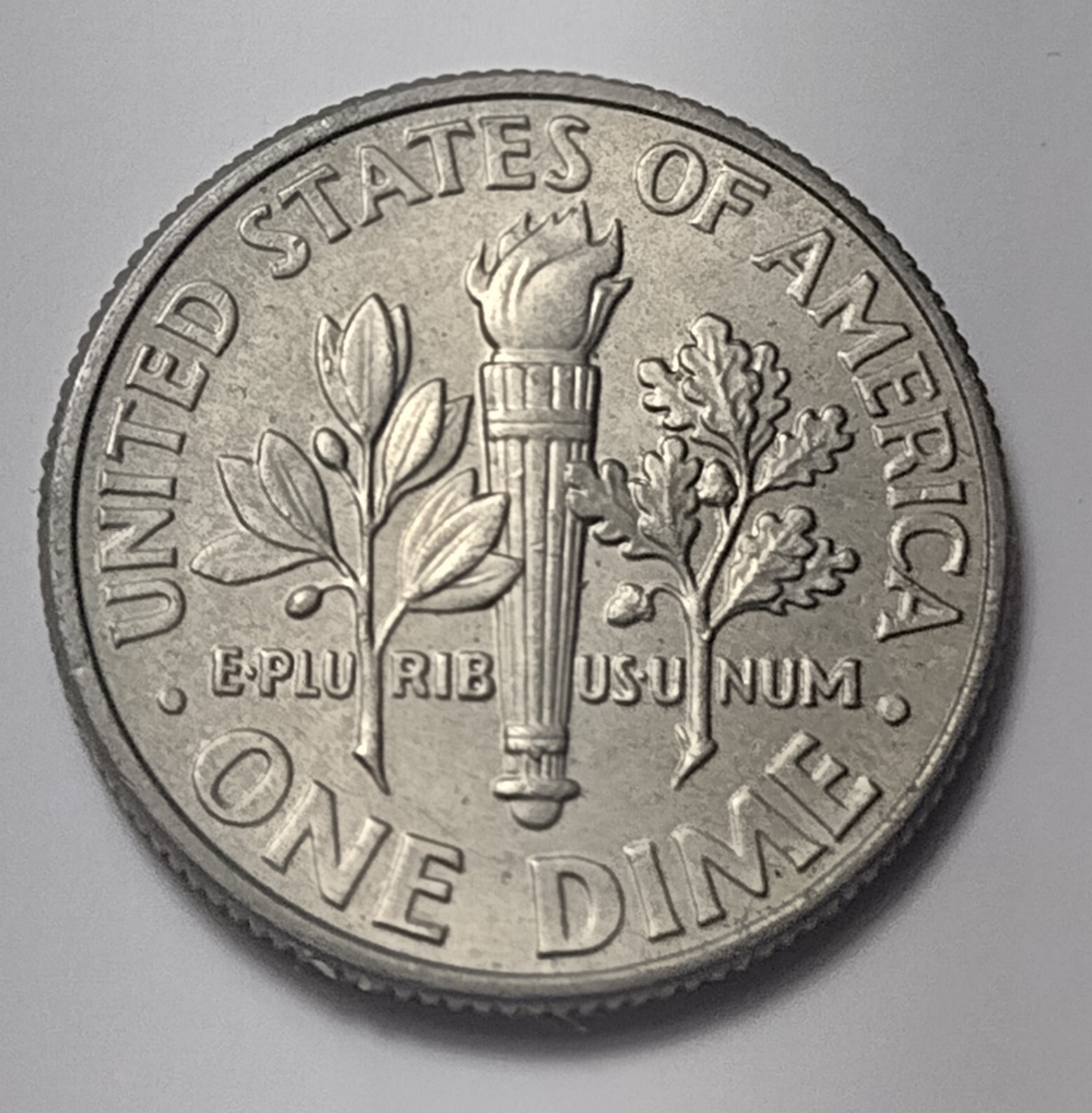 2021 P Roosevelt Dime with Obverse Die Chips Errors
