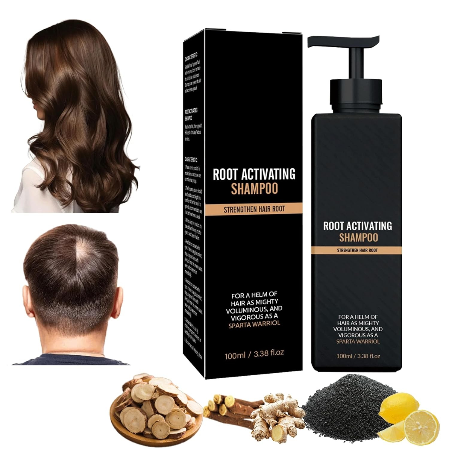 Root Activator Shampoo, SPARTAN Hair Loss Shampoo,Shampoo Root Activator US