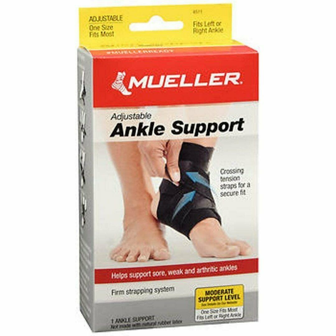 Mueller Ankle Brace Support Adjustable Moderate Support For Sore Arthritis