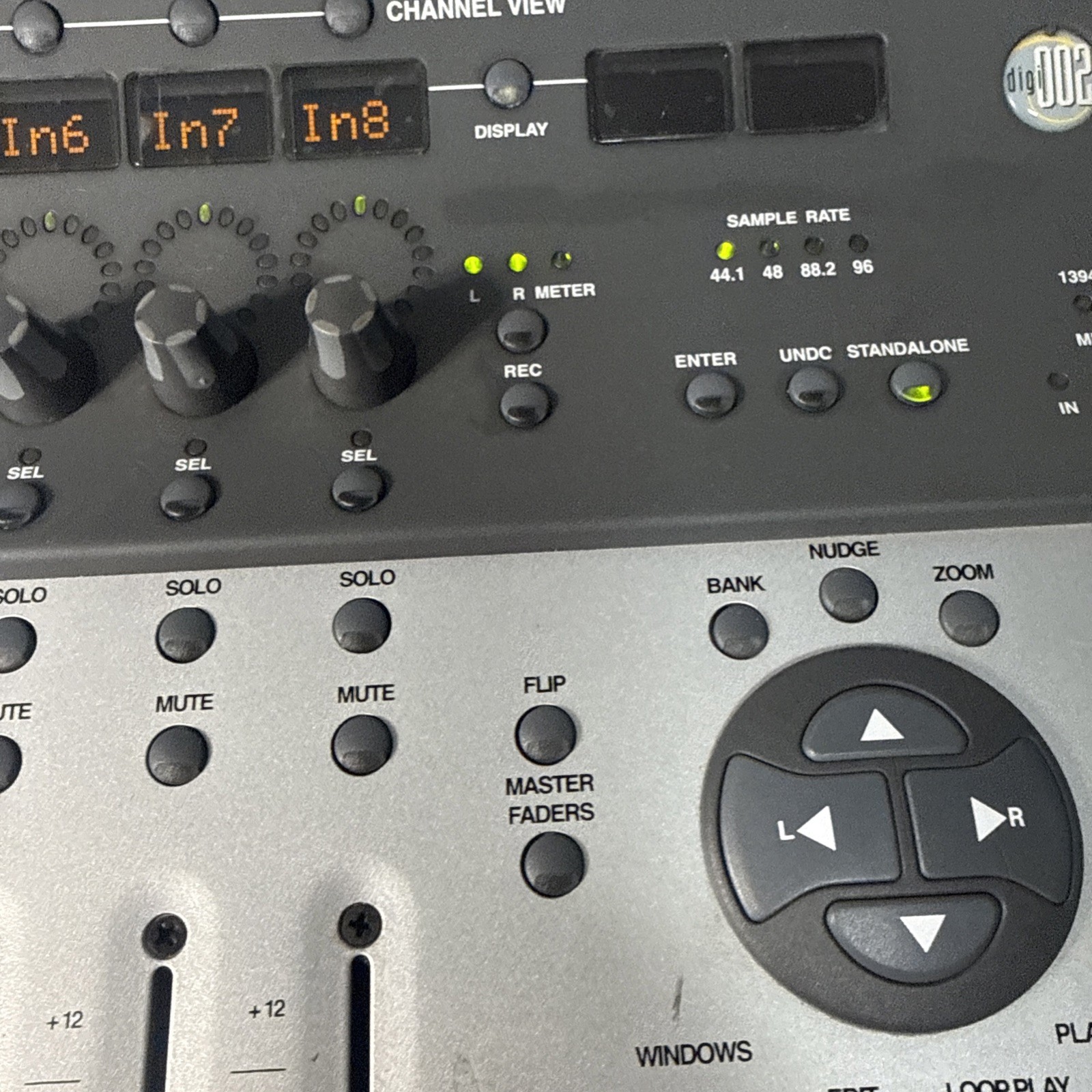 DIGIDESIGN DIGI 002 MX002 FIREWIRE PRO TOOL LE SYS MIXER MIDI AUDIO Tested