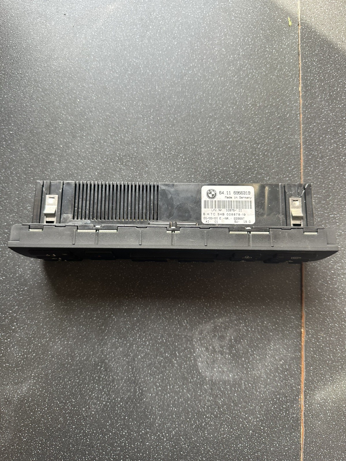BMW 3 SERIES E46 CLIMATE CONTROL UNIT 6956319