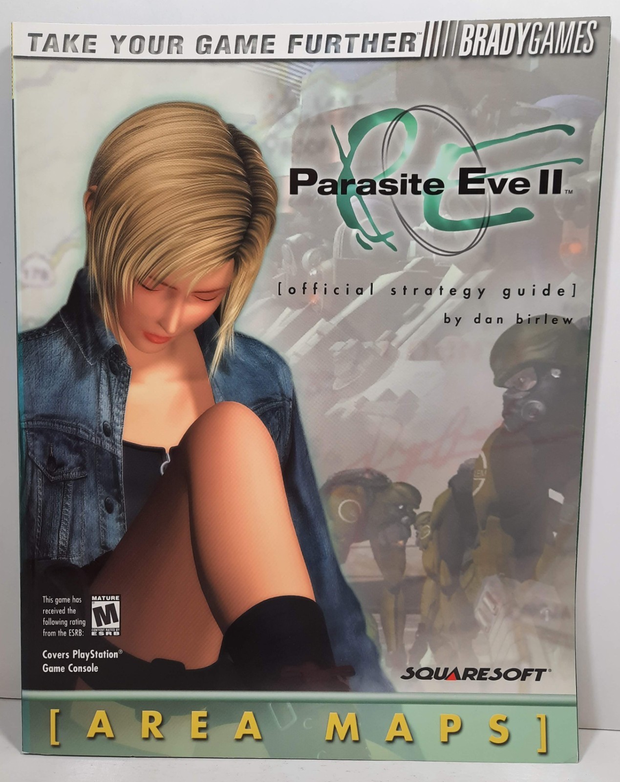 Parasite Eve II (2) Official Strategy Guide Brady Sony Playstation Squaresoft