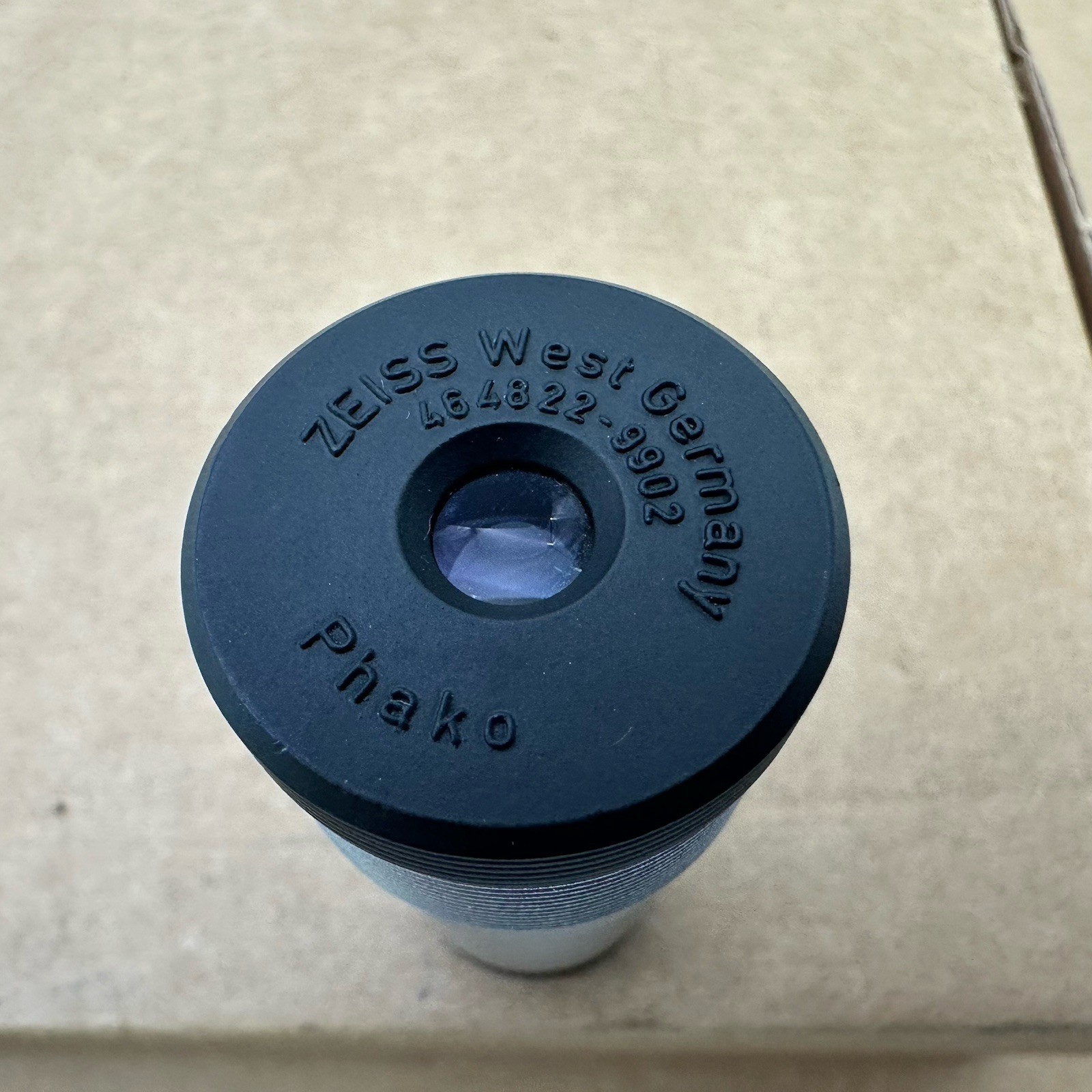 ZEISS Phako Eyepiece, West Germany – Vintage Microscope Ocular 484822-9902