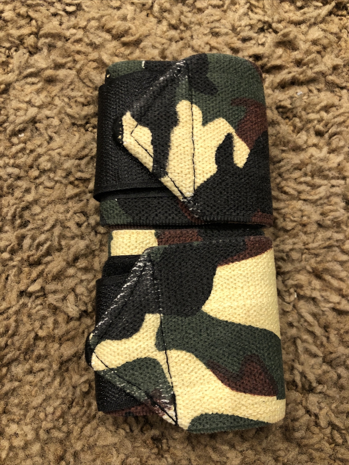 Core By Sha Camo Wrist Wraps Weightlifting