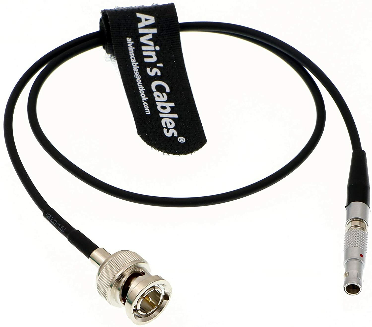 Time Code Adapter Cable for Red Epic Scarlet BNC Male to 00B 4 Pin Male Nor1438