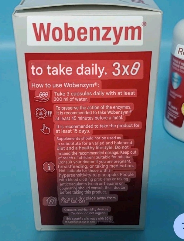 Wobenzym Forte Strong Formula Exp 7/2026