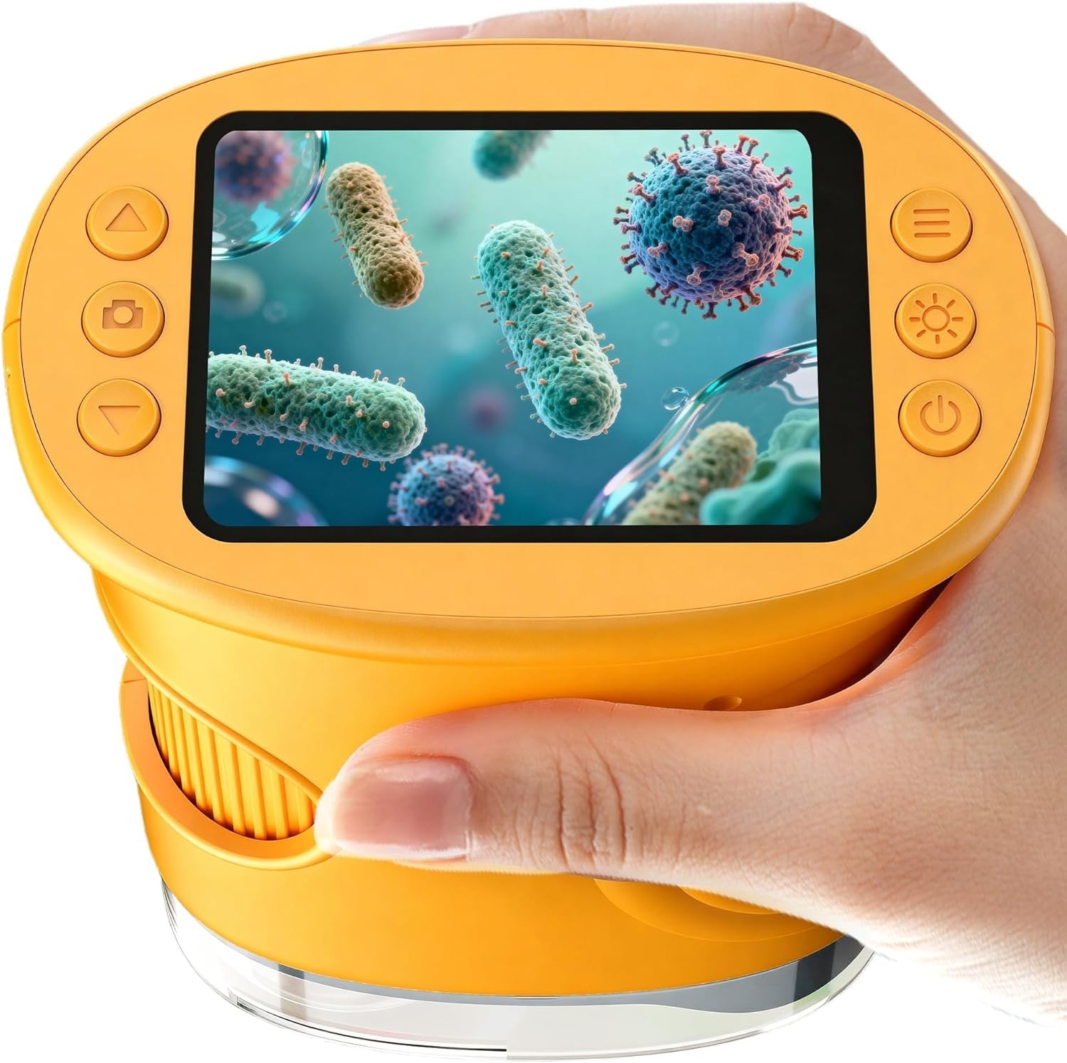 1000X Handheld Digital Microscope for Kids: Pocket Microscope with 2.0" IPS Scre