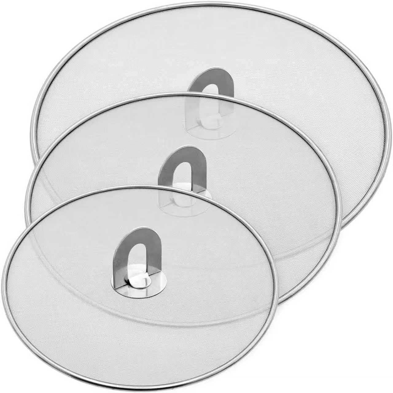Splatter Screen for Cooking  Stainless Steel Grease Splatter Guard for Frying...