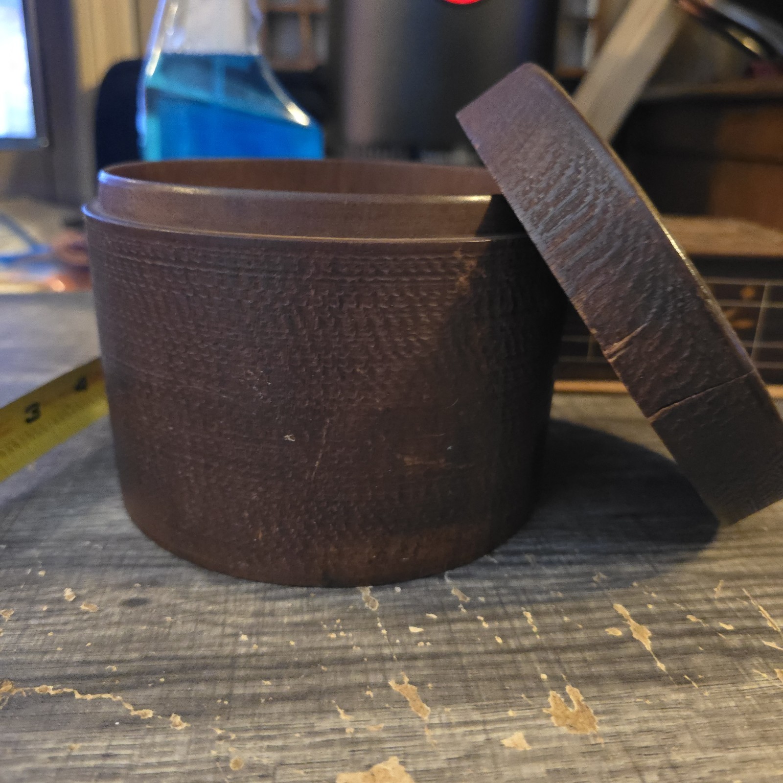 antique round cigarette dispenser Rare Find