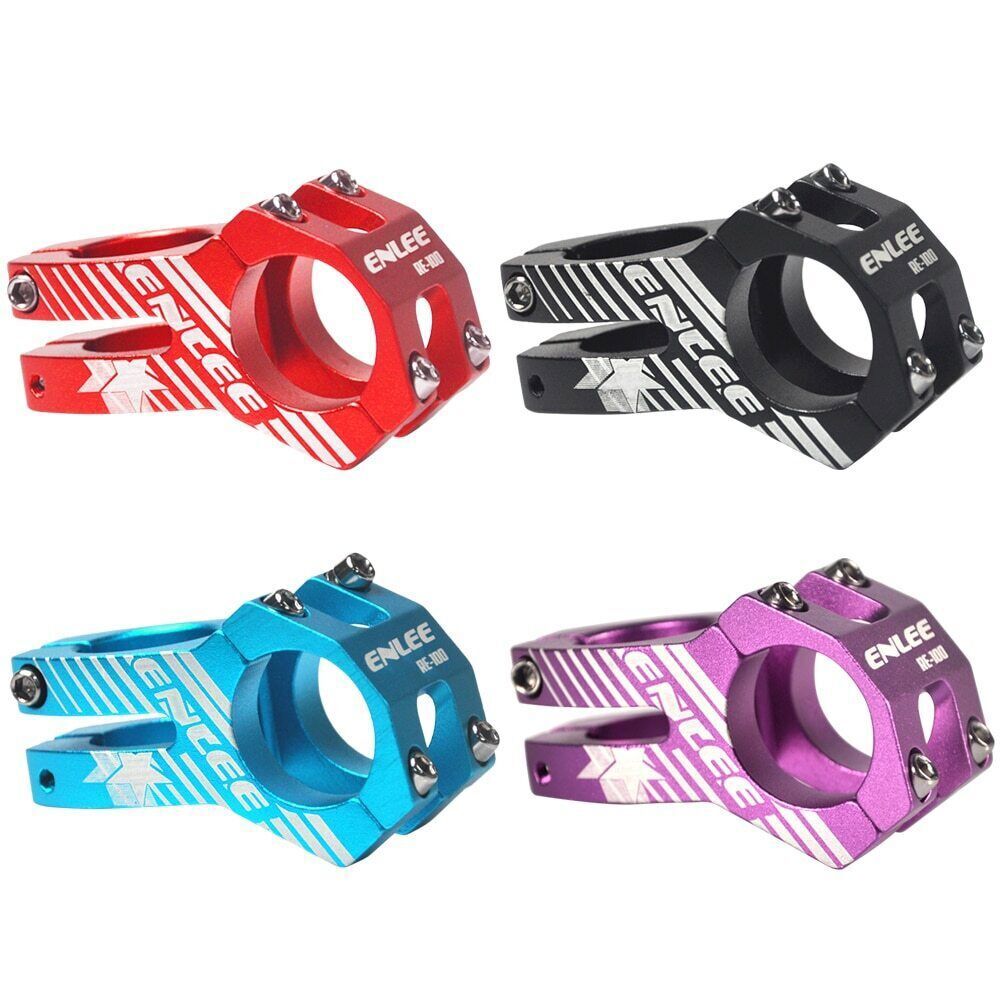 Bicycle Short Handlebar Stem 31.8*45mm Aluminum Alloy MTB Downhill Bike Stems
