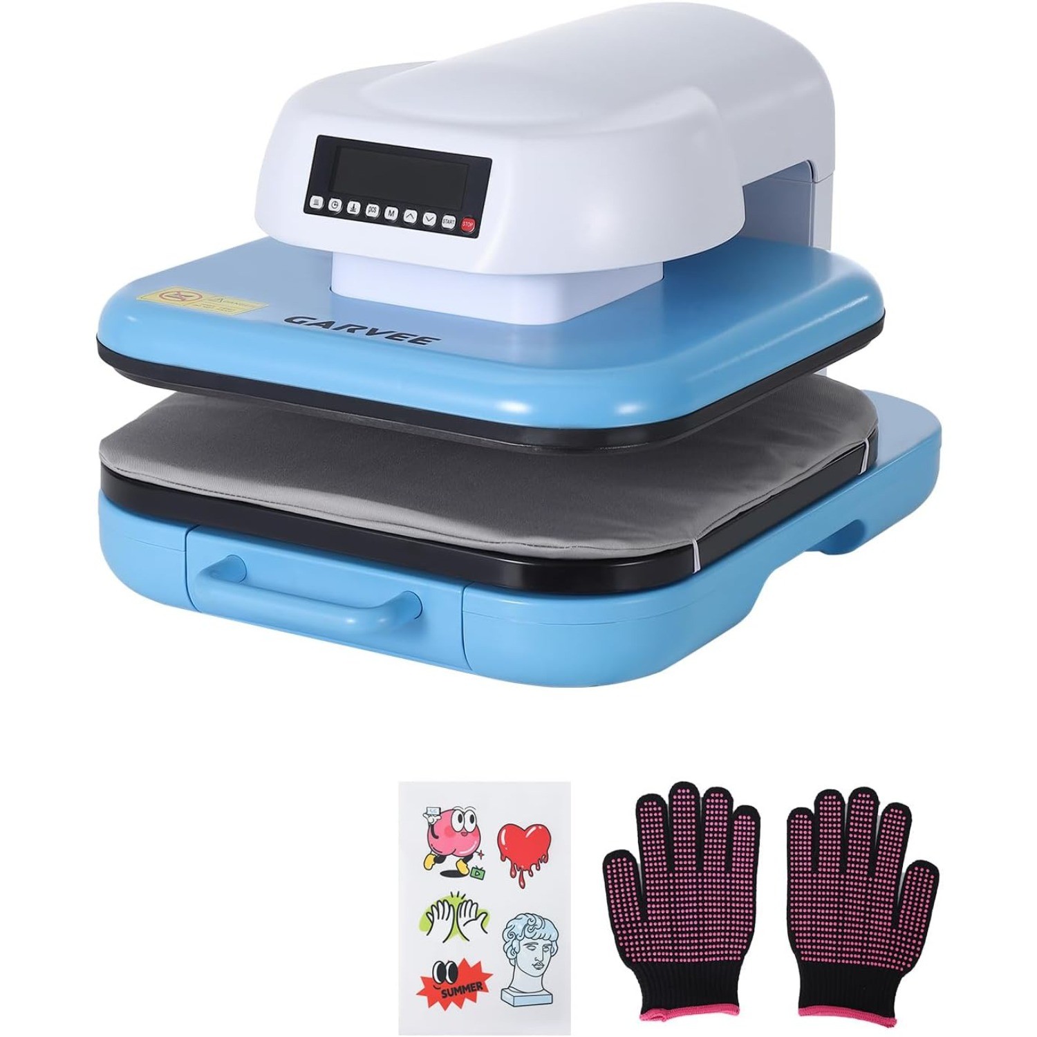 Heat Press Machine 15''x15" Auto Heat Transfer Printing Machine Digital Display