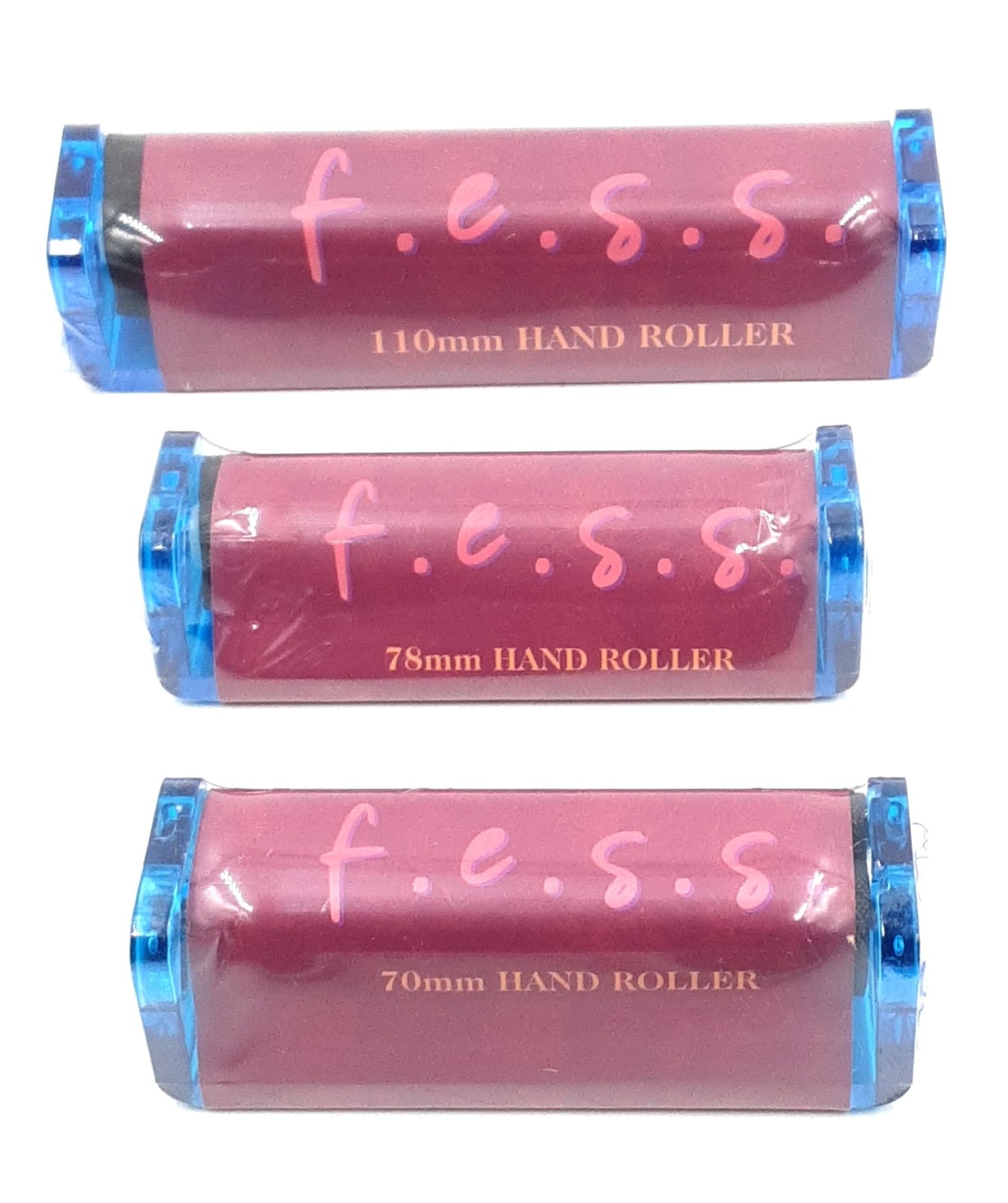 FESS ProRoll Precision Cigarette Rolling Machine Bundle 70mm 78mm 110mm 3-Pack