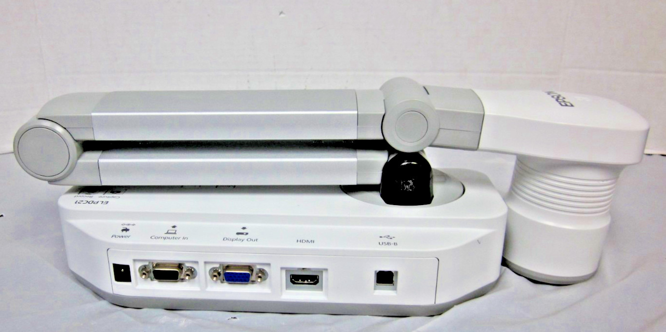EPSON ELPDC21 Document Camera DC-21 NO CABLES/NO PS