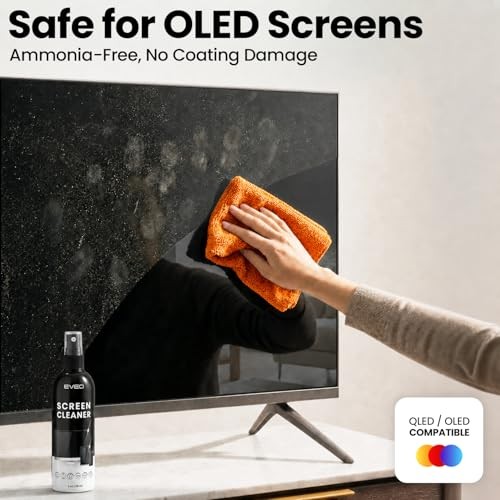 TV Screen Cleaner Kit 2 Pack with Microfiber