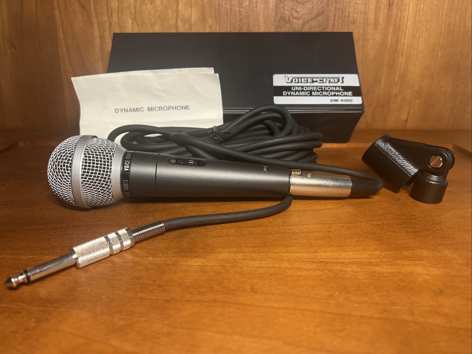 Voice-Craft Uni-Directional Dynamic Microphone DM-6000 MINT