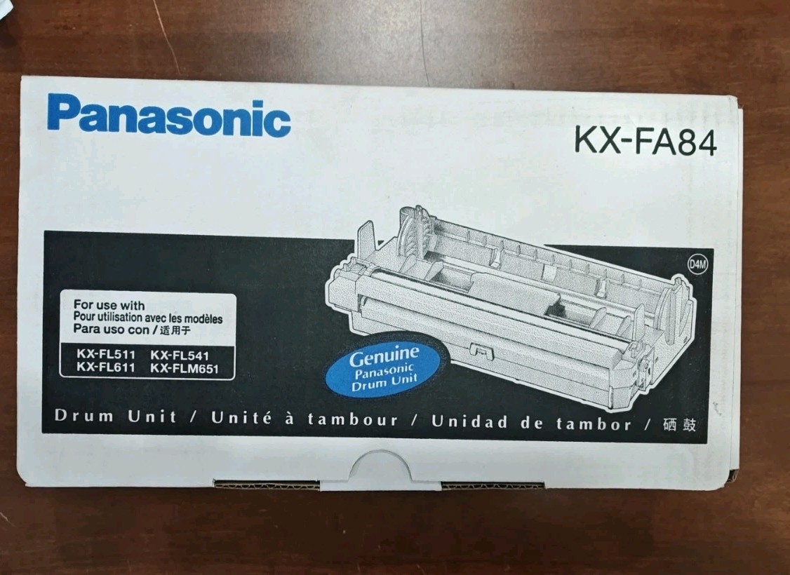 Panasonic KX-FA84 / KXFA84 Black Drum Unit KX-FL511 KX-FL541 KX-FL611 KX-FLM651