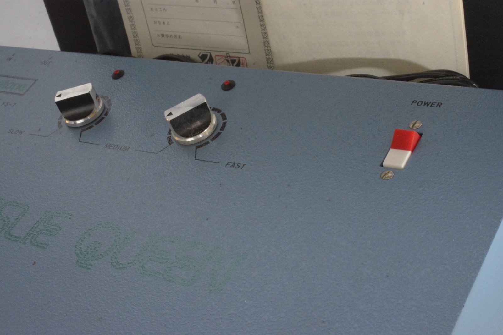 Rare Guyatone FS-7 Leslie Queen Phase Shifter MIJ 1970s w/ Box Vintage Japan