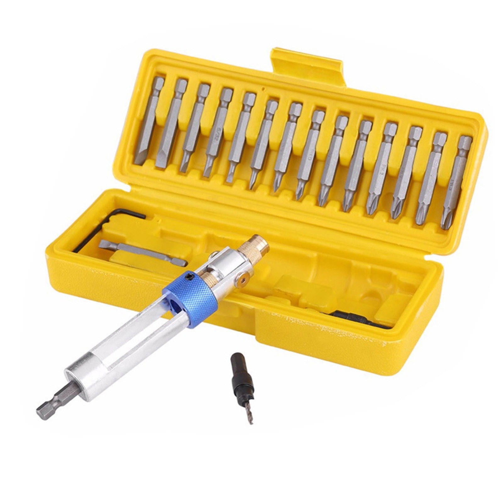 20pcs Swap Drill Bit Tool Set Half Time Drill Driver Screwdriver Head Tools Kit