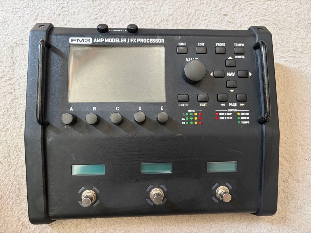 Fractal Audio Systems FM3 for BASS Amp Modeler FX Processor Bass Presets