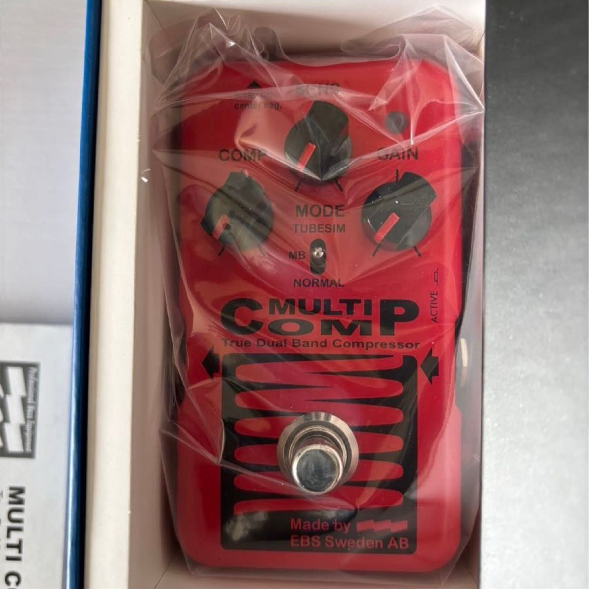 EBS MultiComp Ikebe Limited Edition Bass Compressor Pedal Japan