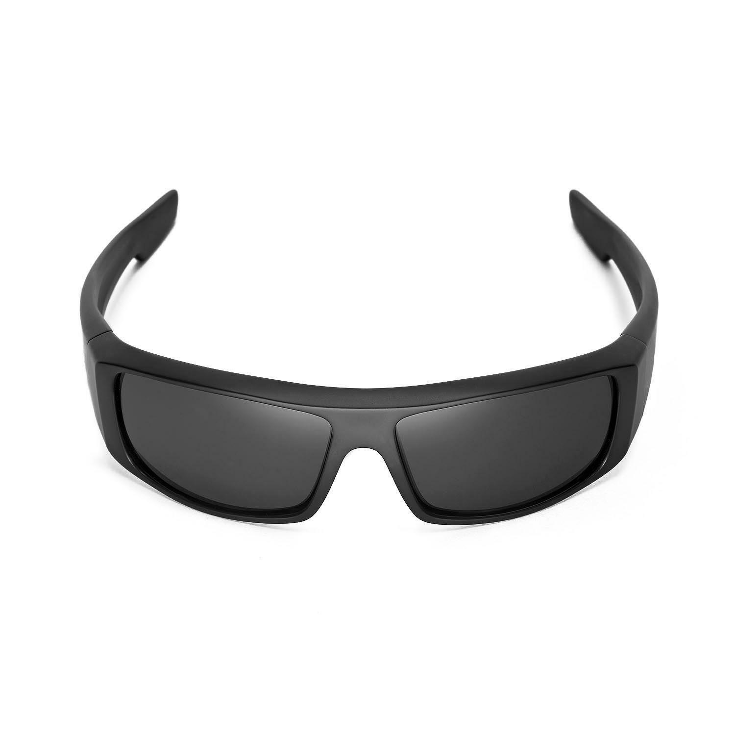 Walleva Black Polarized Replacement Lenses For Spy Optic Logan Sunglasses