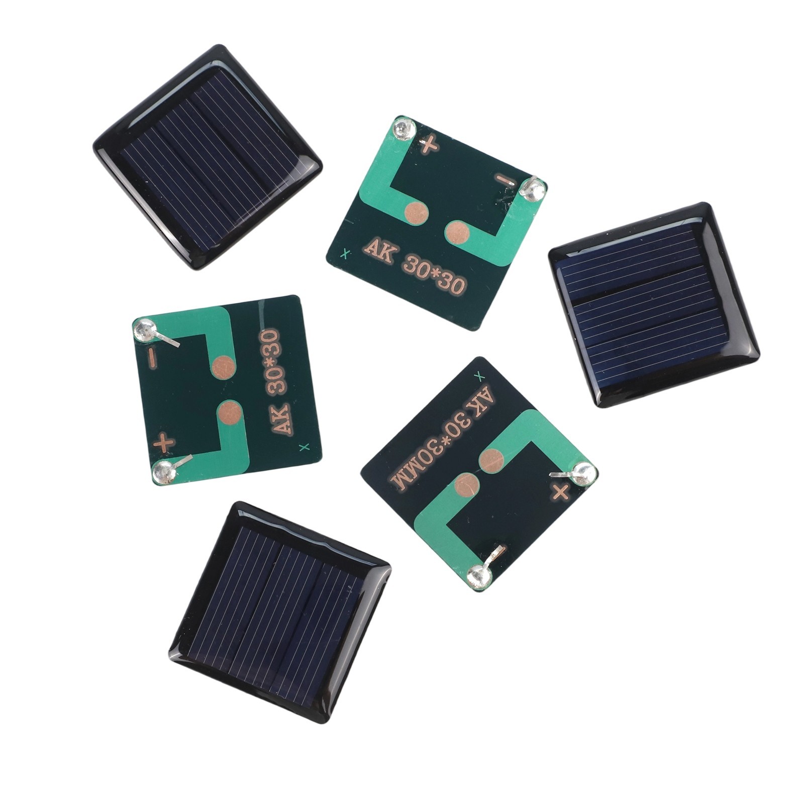 Solar Panel Cells Pack of 10 Suitable for Small Solar Systems and Projects