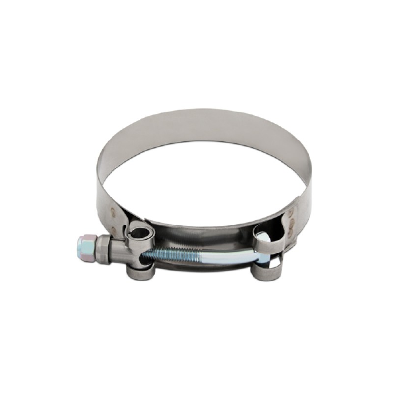 Mishimoto Stainless Steel Fits T-Bolt Clamp 3.62in.-3.93in. (92mm-100mm) -