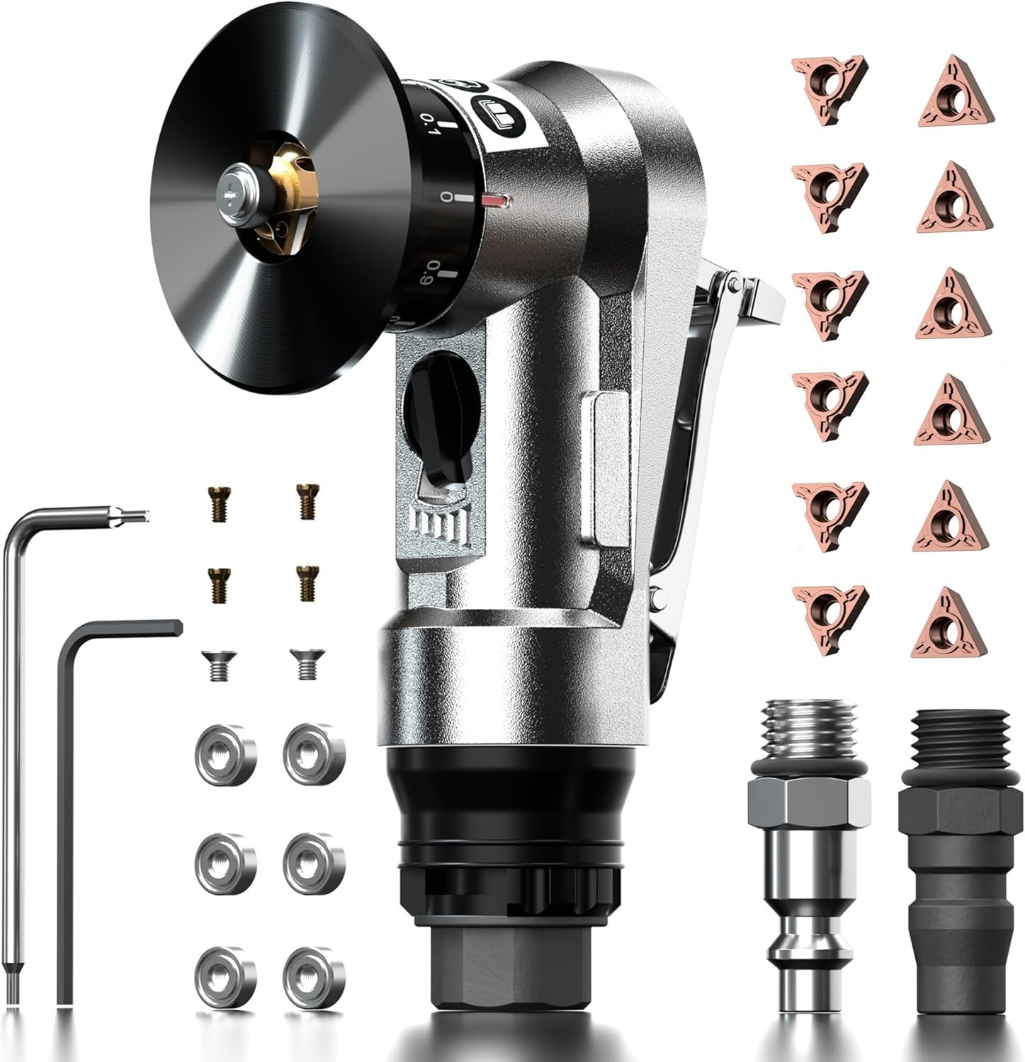 45 Degree Pneumatic Chamfering Tool, Mini Metal Working Fabrication Air Tool, An