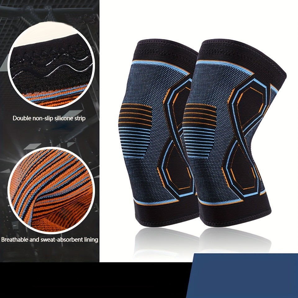 Knee Support Brace Compression Sleeve Strap Patella Pain Relief Adjustable Fit