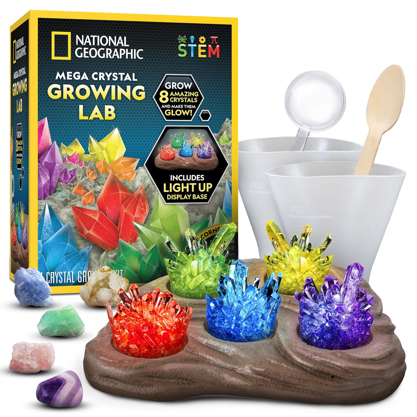 NATIONAL GEOGRAPHIC Mega Crystal Growing Lab, Multi Color