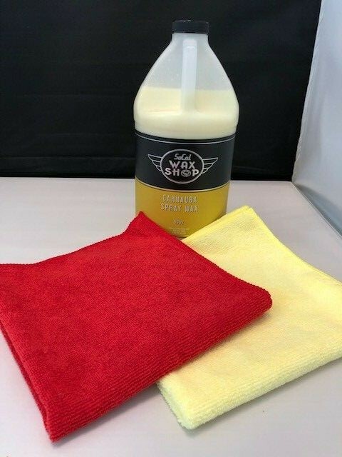SoCalWaxShop Products Carnauba Spray Wax  64 oz 71564 +2 FREE Towels