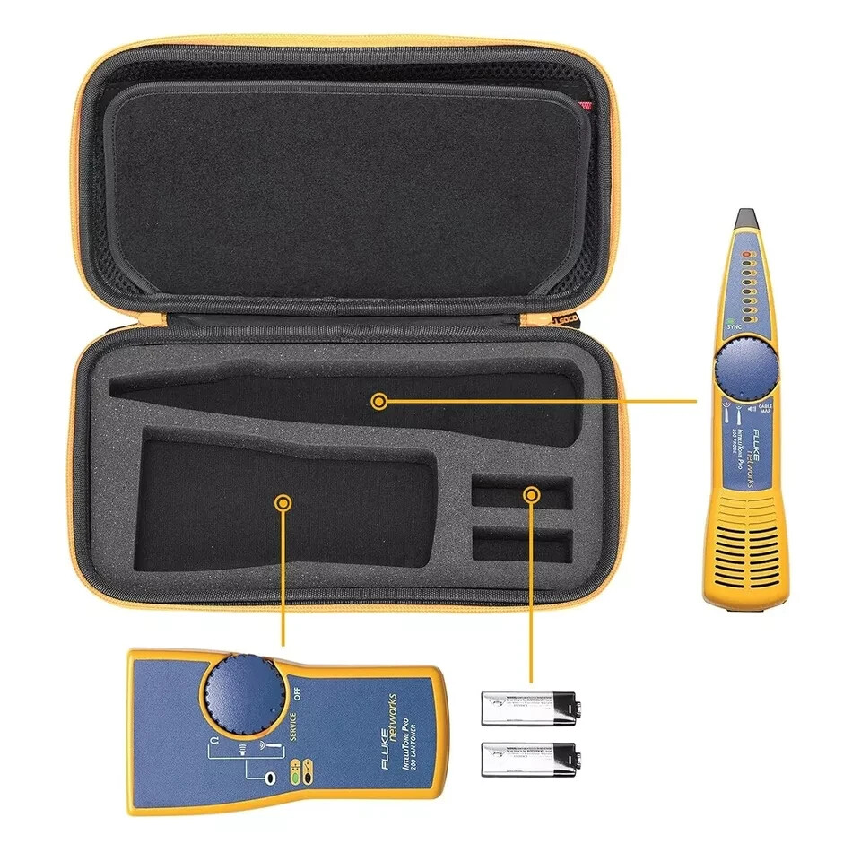 RLSOCO Carrying Case Replacement for Fluke Networks MT-8200-60-KIT Intellitone P