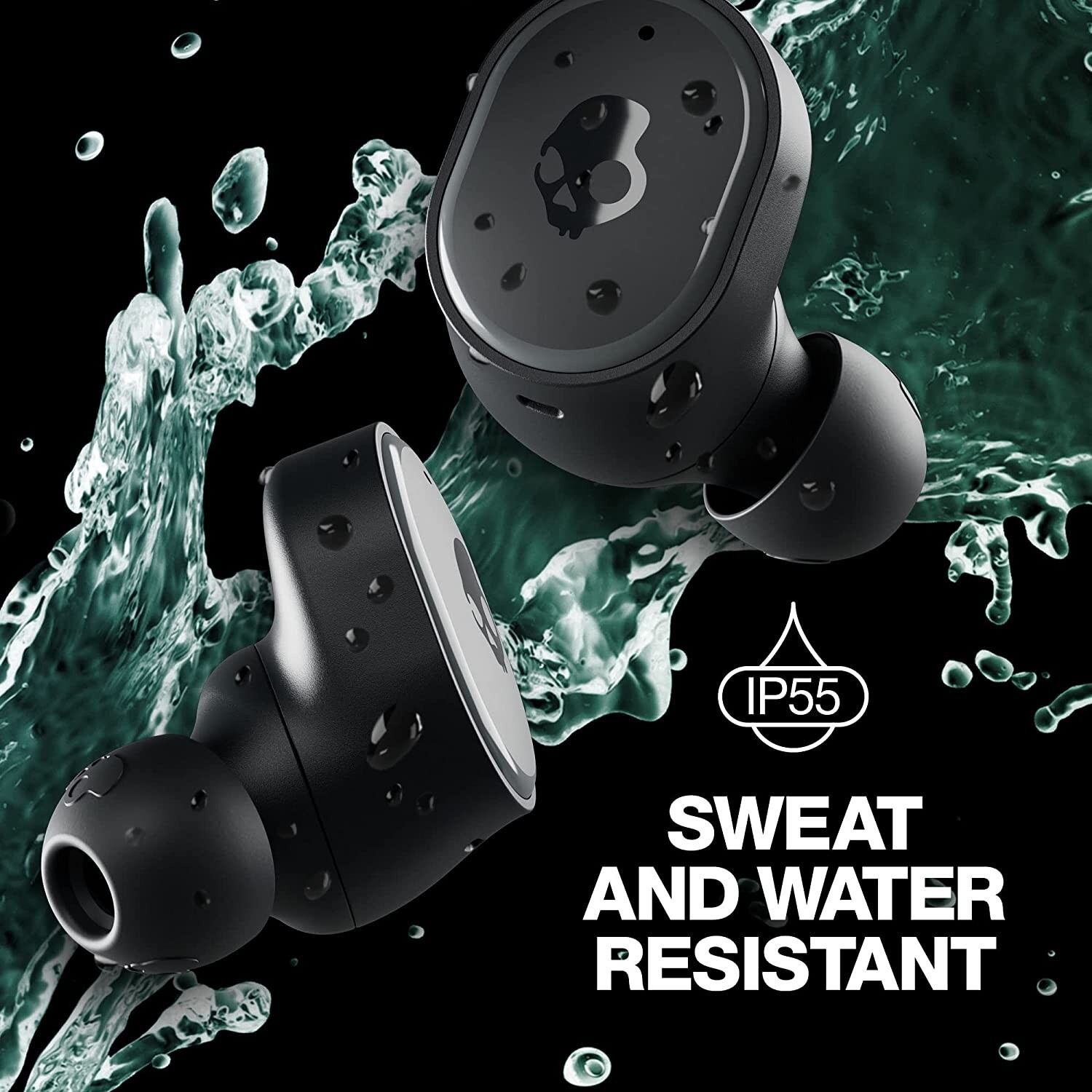 Skullcandy SESH ANC Wireless 2 PACK (Certified Refurb)-BLACK