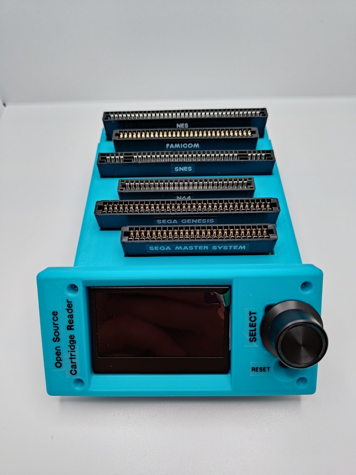 Open Source Cartridge Reader (Sanni cart reader HW5 Rev5) vSelect+RTC