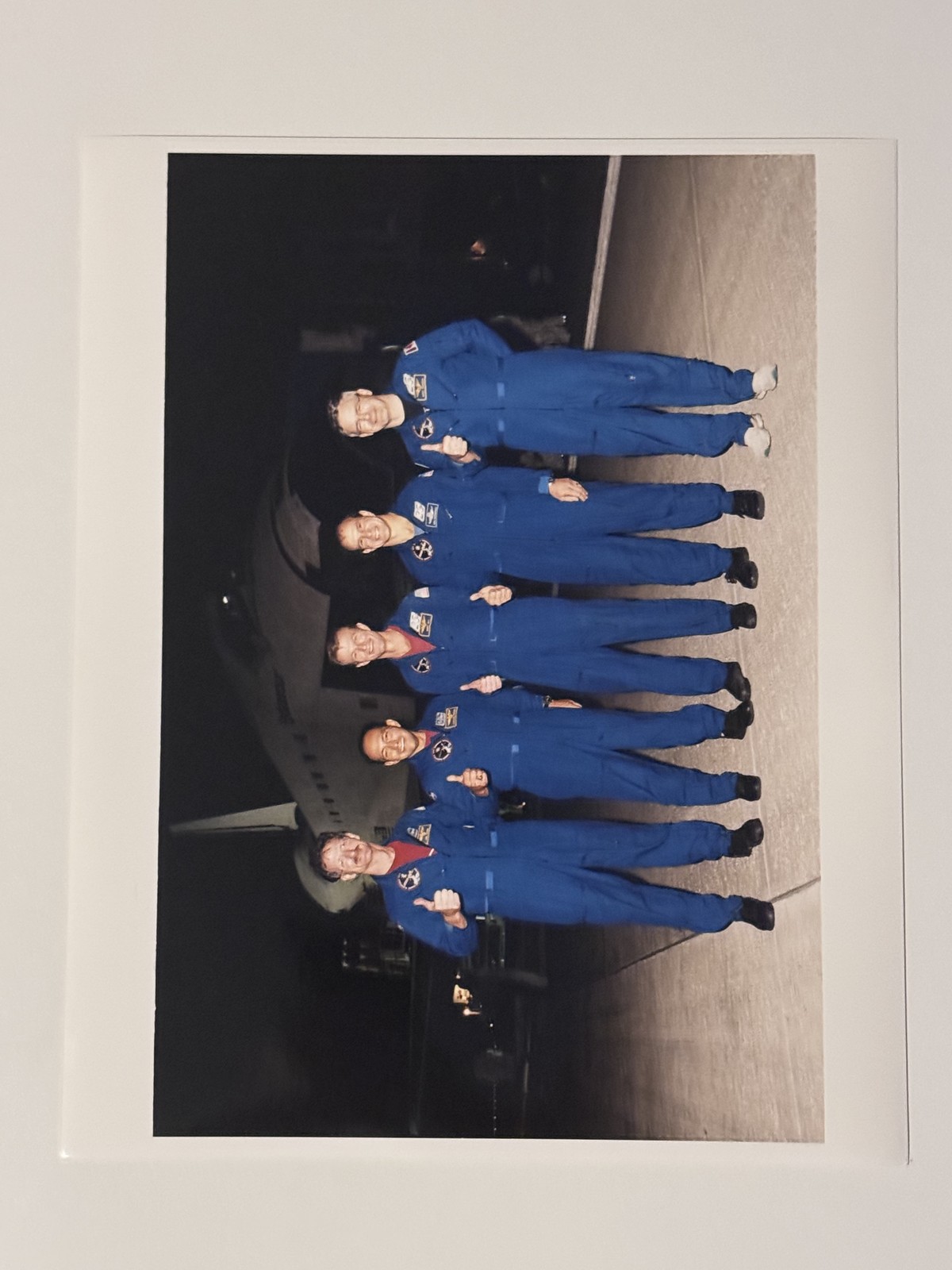 NASA STS-97 Crew Pose Before Launch Kennedy Space Center Press Photo