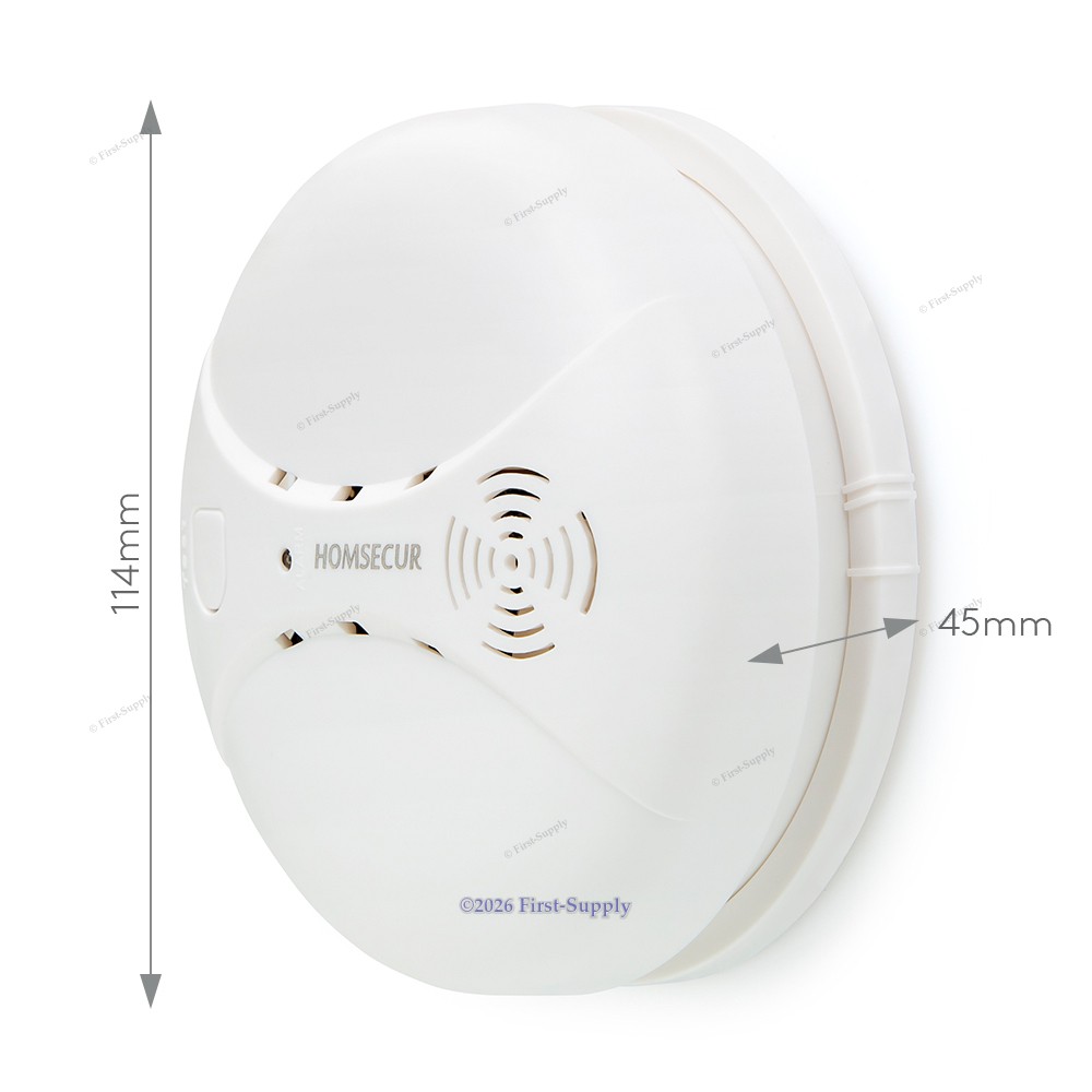 HOMSECUR APP Controlled Wireless &wired WIFI 4G GSM Home Security Alarm System
