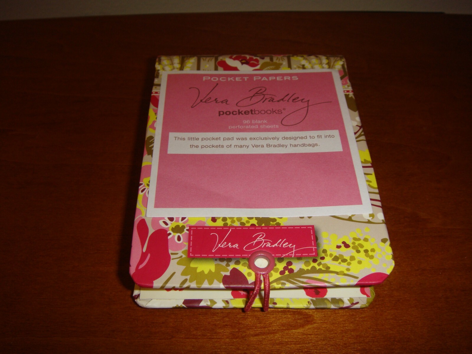 Vera Bradley Pocket Papers Make Me Blush