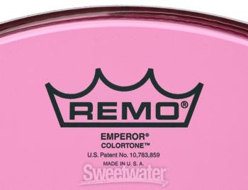 Remo Emperor Colortone Pink Drumhead - 13 inch